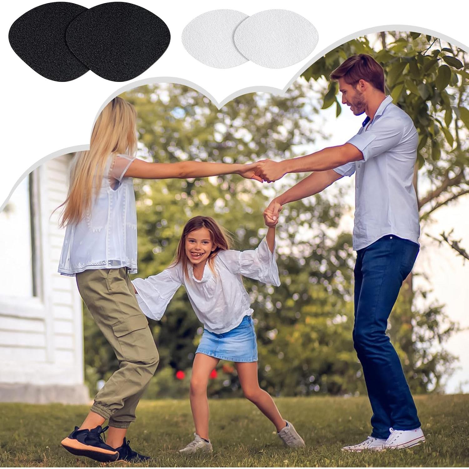 Parche Reparación Tacones Zapatos AIQINHU 4 Pares Microfibra