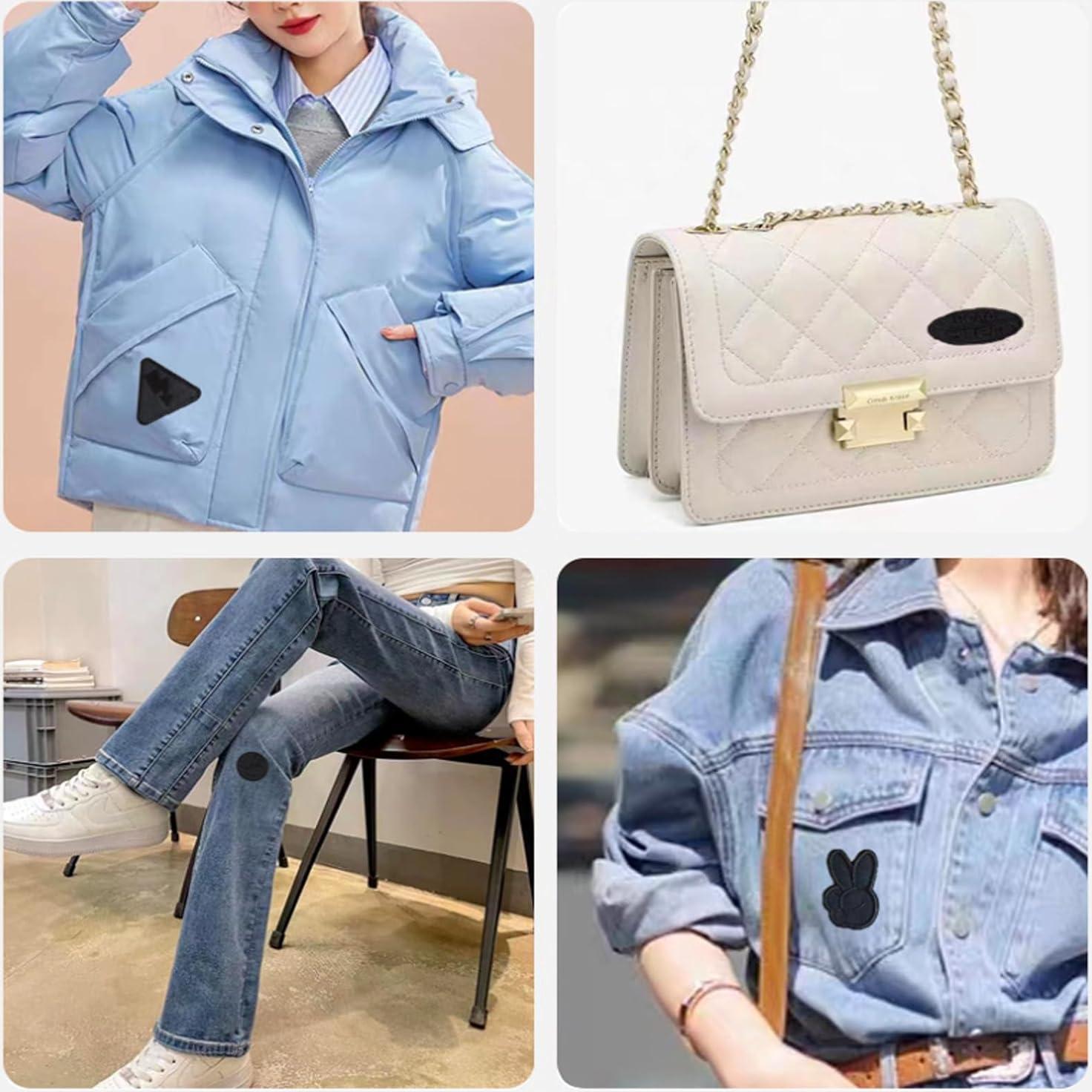 Parche de Reparación de Ropa JAMOGOU 6PCS Autoadhesivos