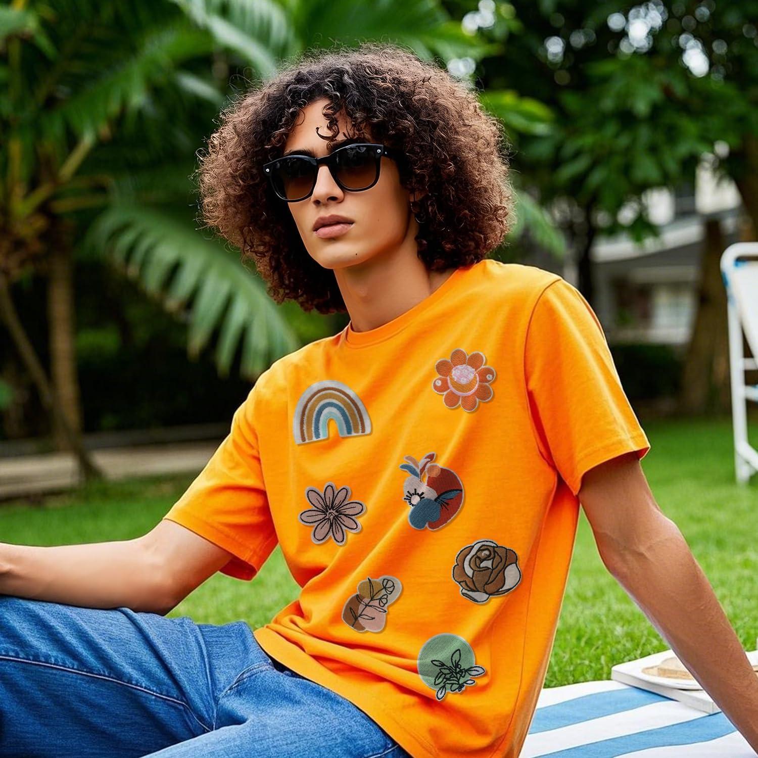 Parche Bordado Boho FR - 36 Pcs para Coser y Planchar