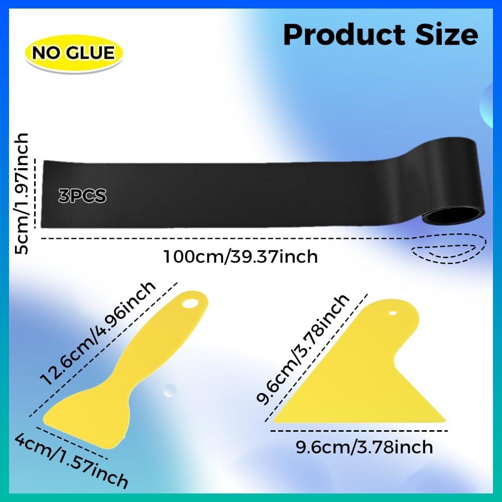 Parche de Reparación PVC Yetaha 3PCS para Kayak y Bote Inflable