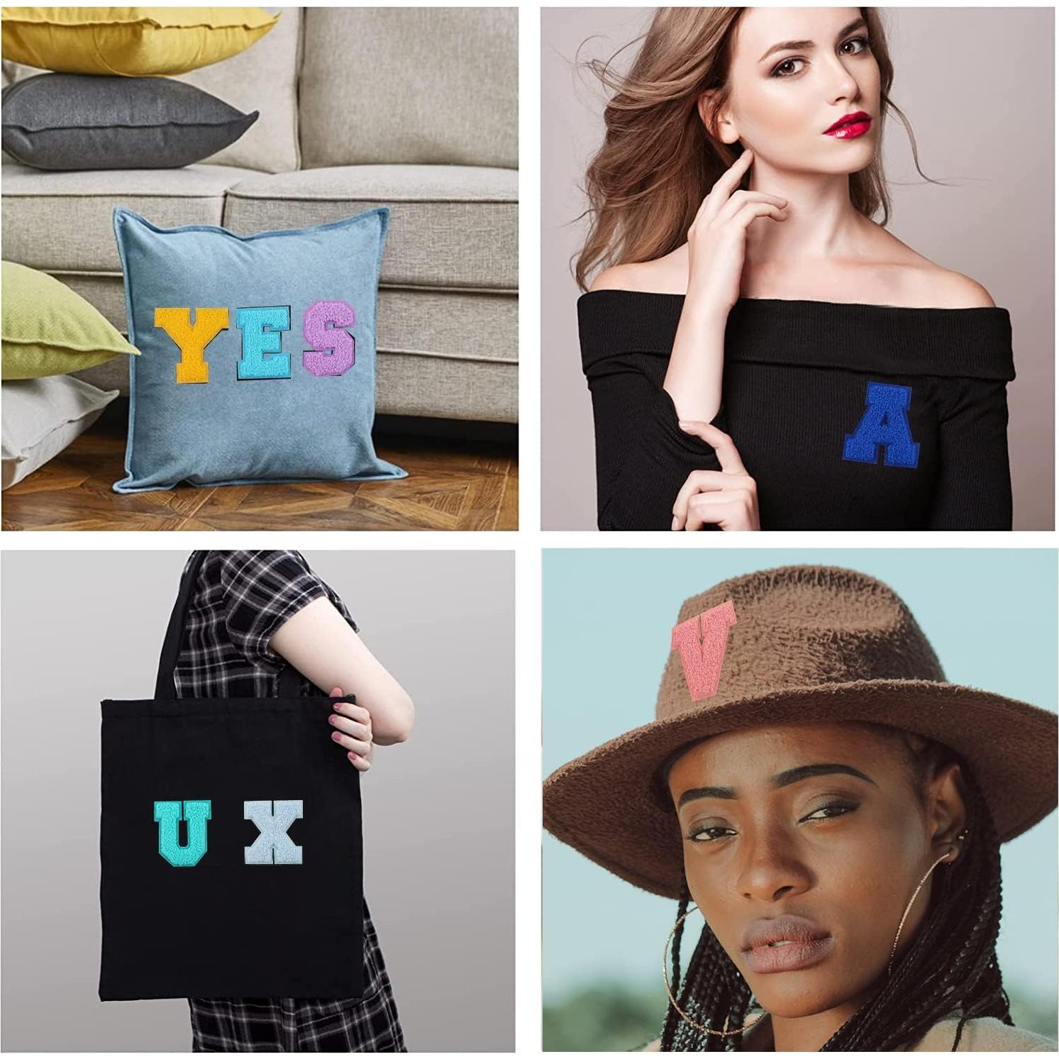 Parche de Letras Planchado Bfuee Alfabeto A-Z 26 Piezas