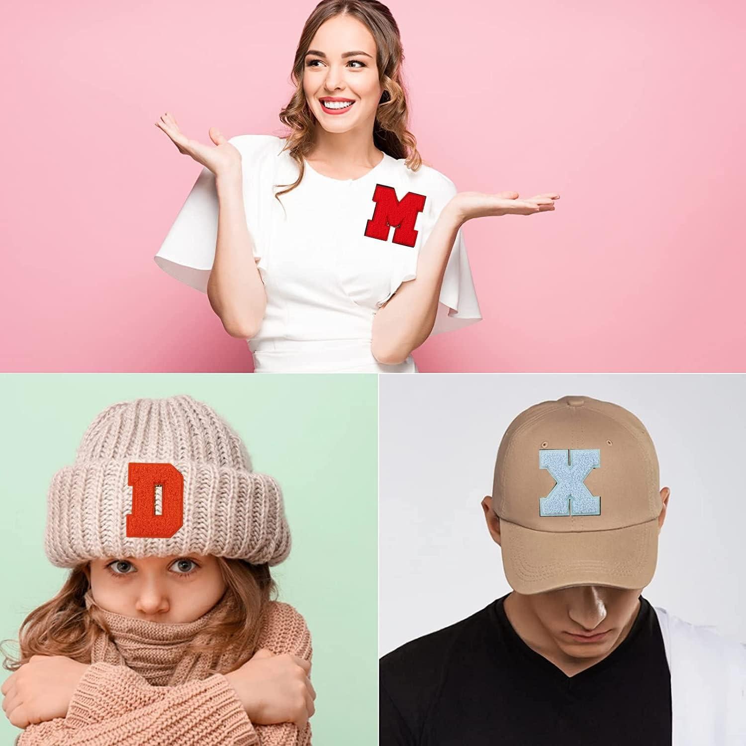 Parche de Letras Planchado Bfuee Alfabeto A-Z 26 Piezas