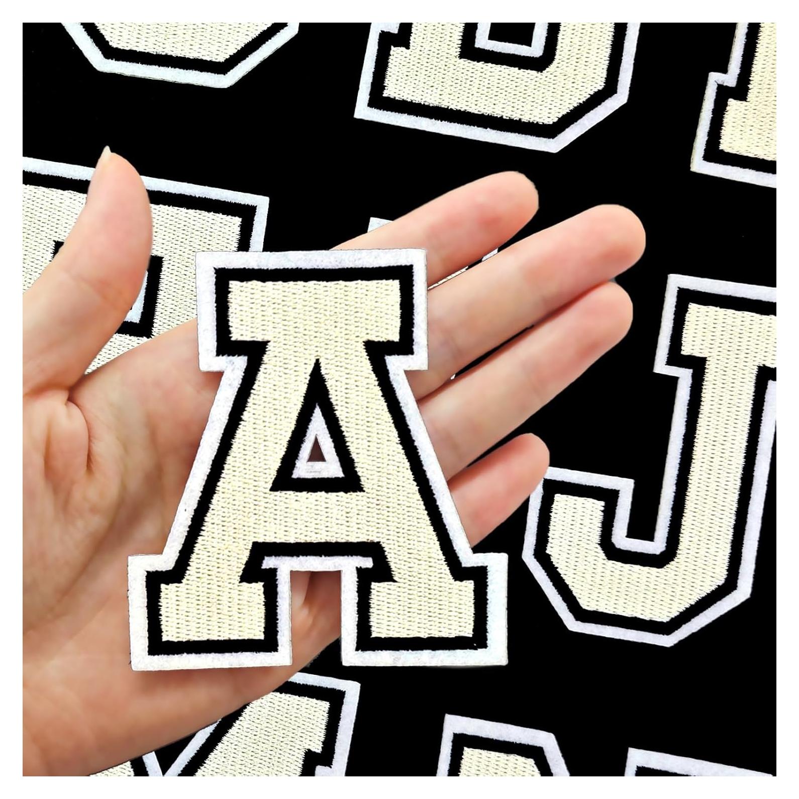 26 Piezas Parche de Letras Bordado Gleihow para Planchar