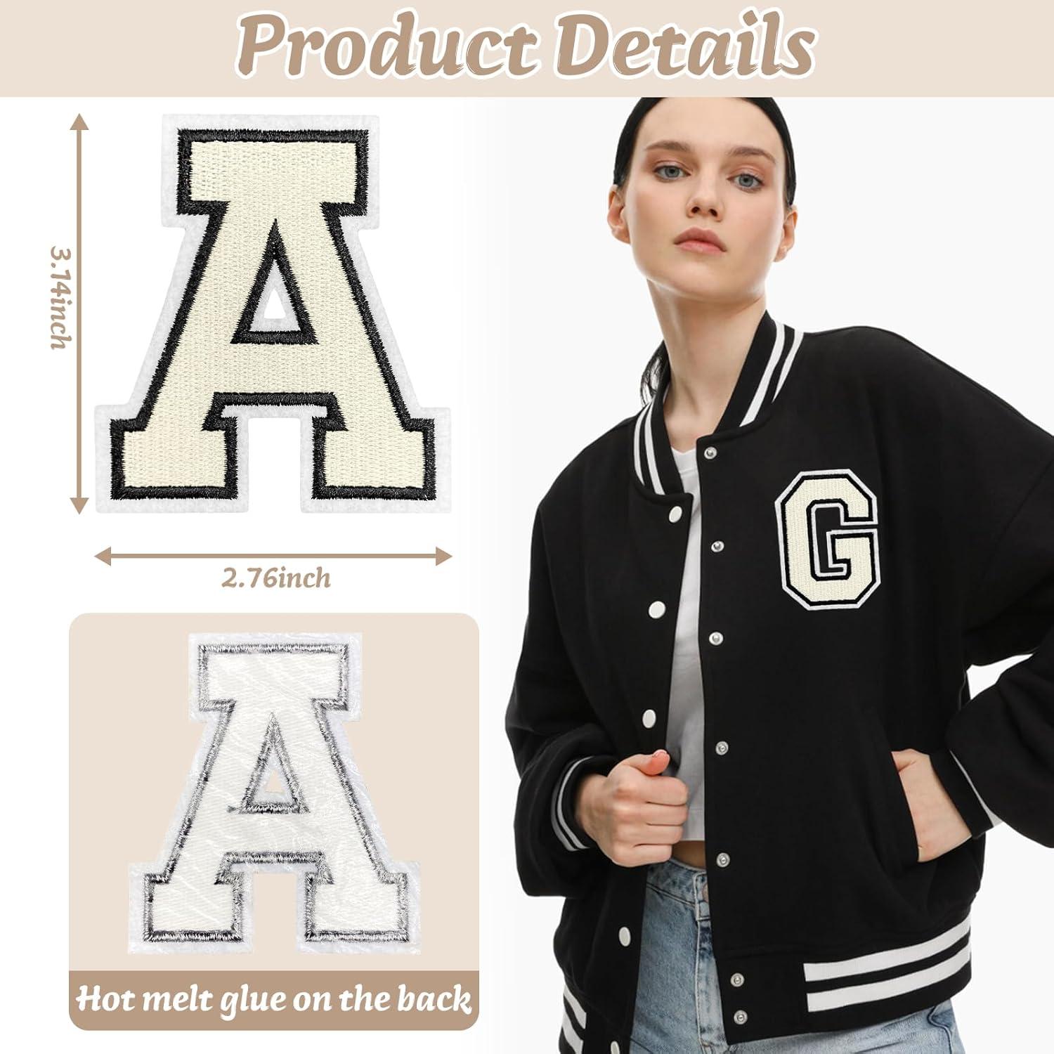 26 Piezas Parche de Letras Bordado Gleihow para Planchar