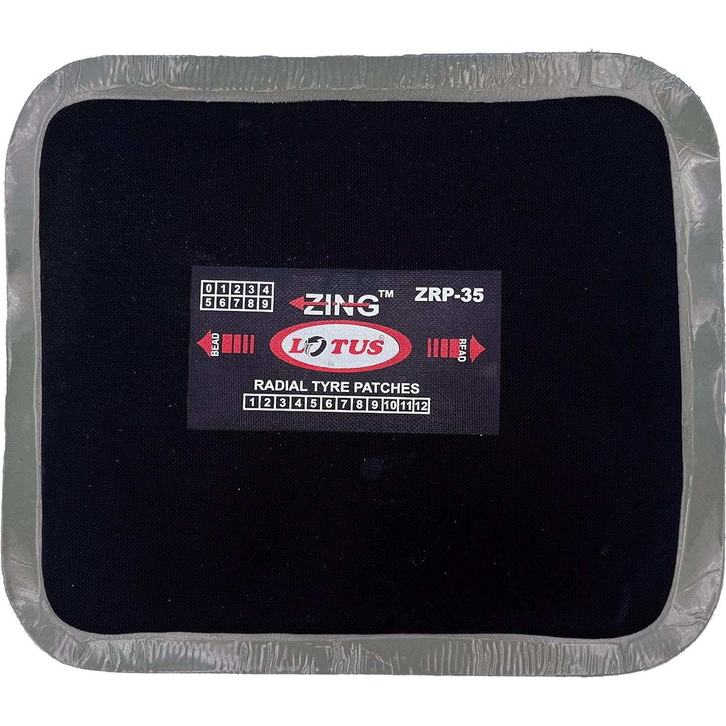 Parche de reparación neumáticos radiales Lotus ZRP-35 (10 unidades)