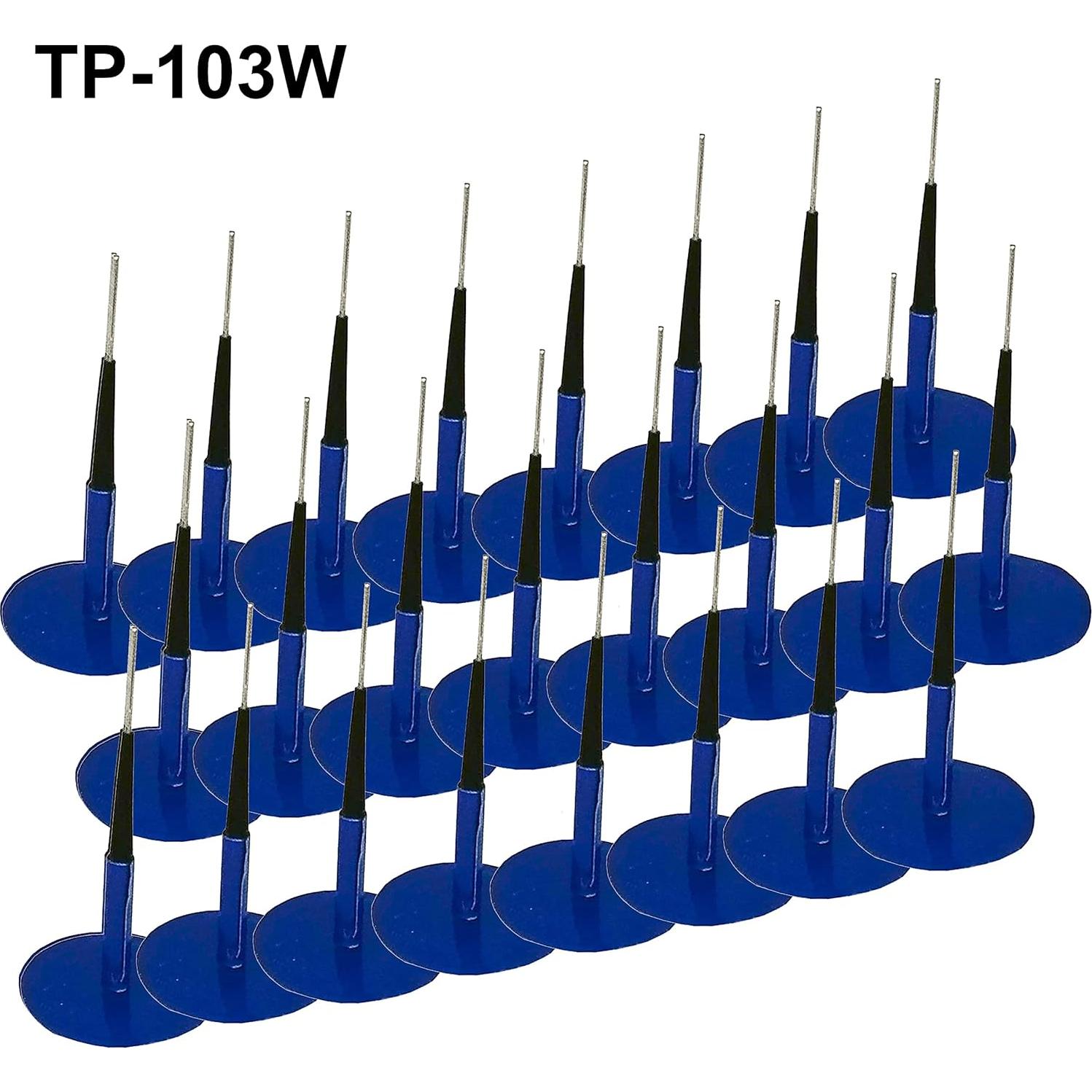 Parche de Reparación de Neumáticos ZERINT TP-103W 24 pcs