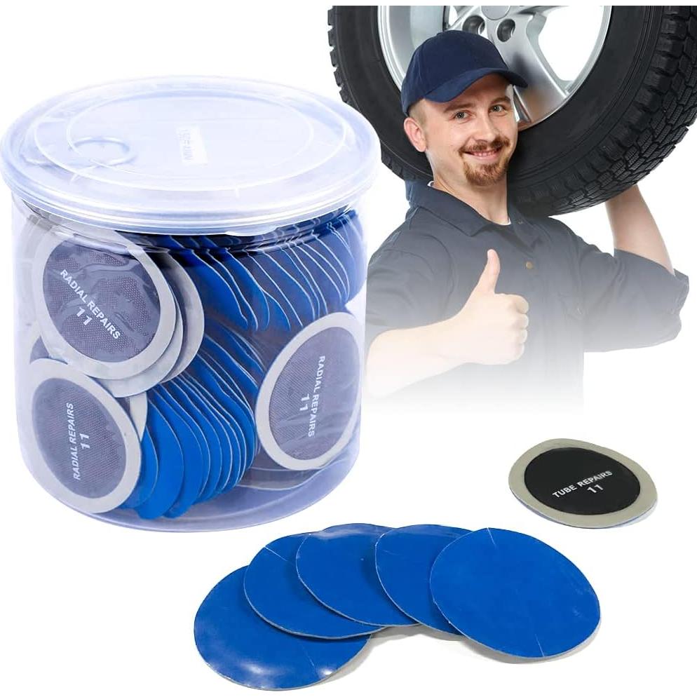 Parche de Reparación de Neumáticos Watris Veiyi 120PCS 43mm