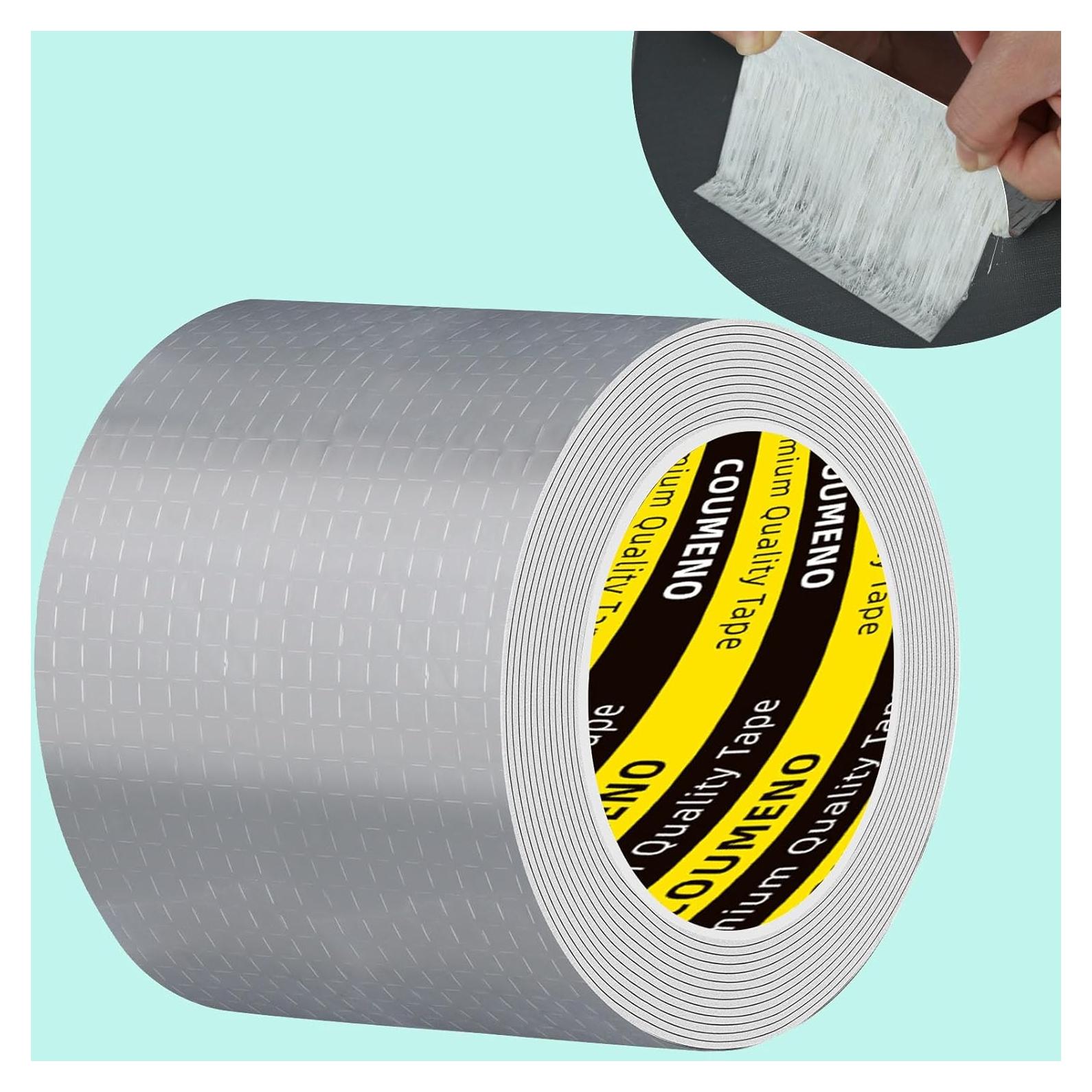 Cinta de Sellado Impermeable Butty 10.16cm x 5m para Reparaciones