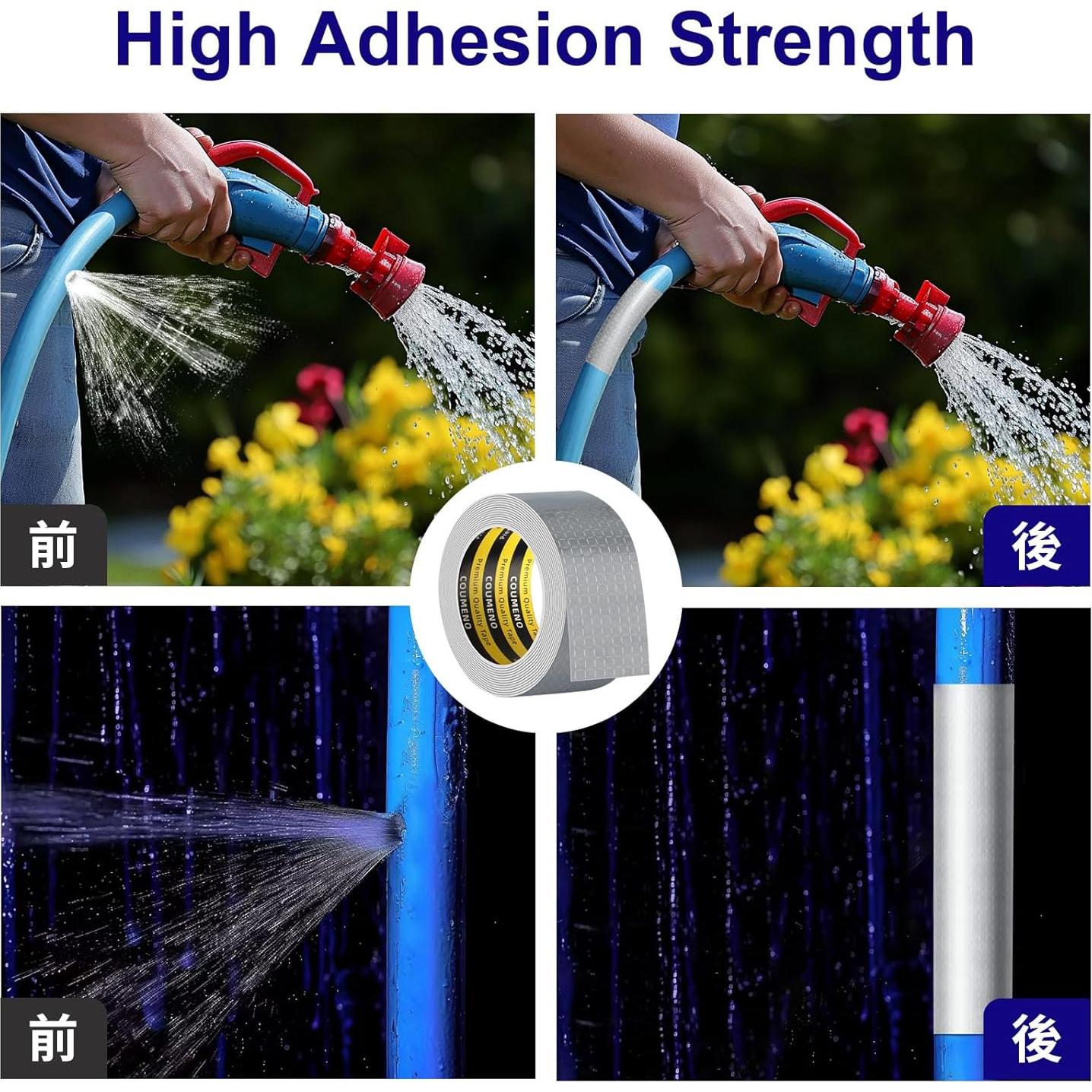 Cinta de Sellado Impermeable Butty 10.16cm x 5m para Reparaciones