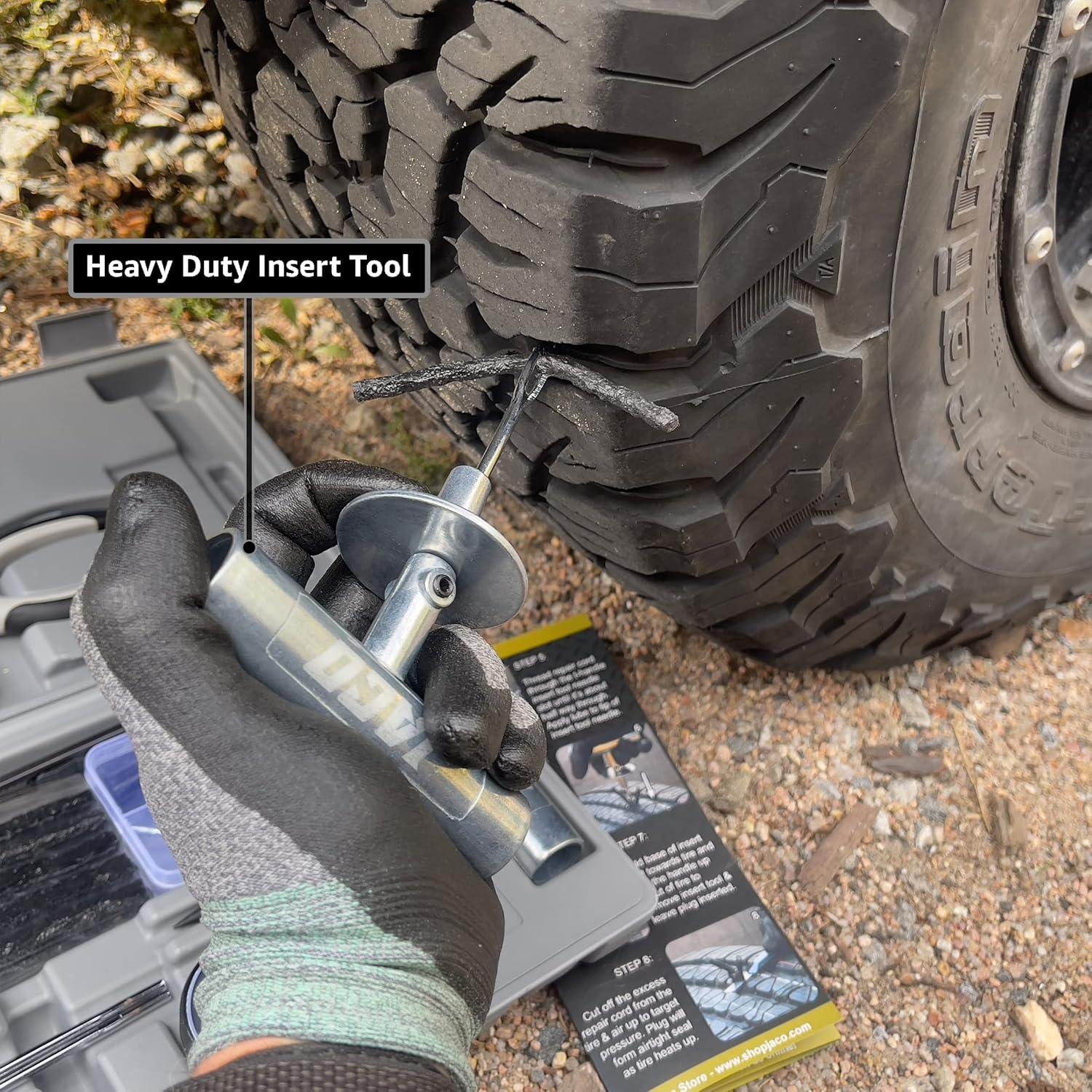 Kit de Reparación de Neumáticos JACO TRX-50 50 Piezas