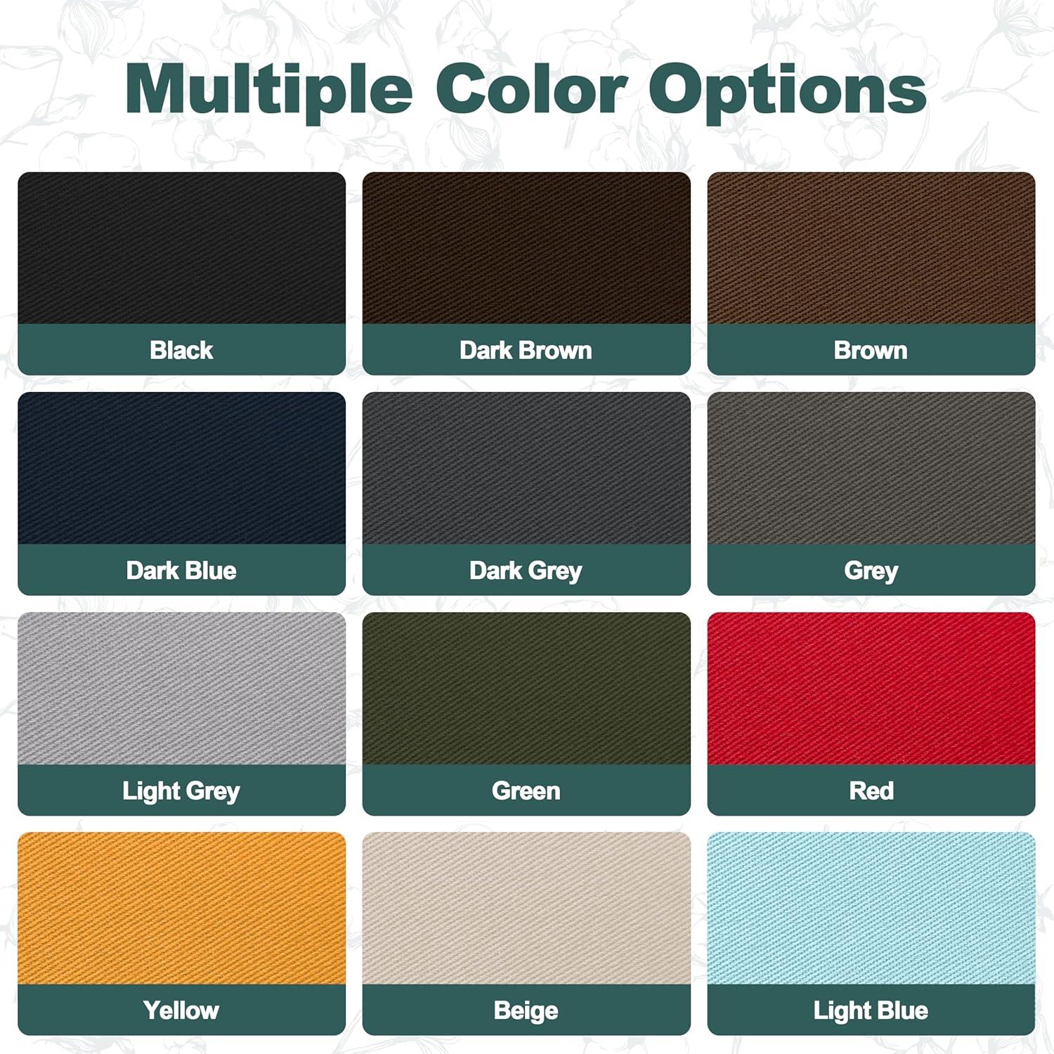 Parche de Planchar 8 Piezas Algodón Gris 9.5x12.5 cm KM