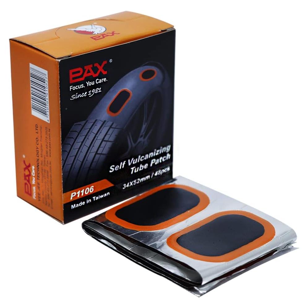 Parche de Reparación PAX 48 Pcs 34x52mm para Neumáticos