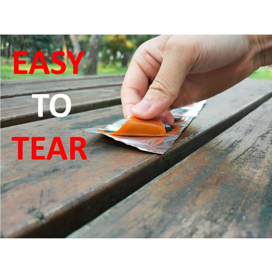 Parche de Reparación PAX 48 Pcs 34x52mm para Neumáticos