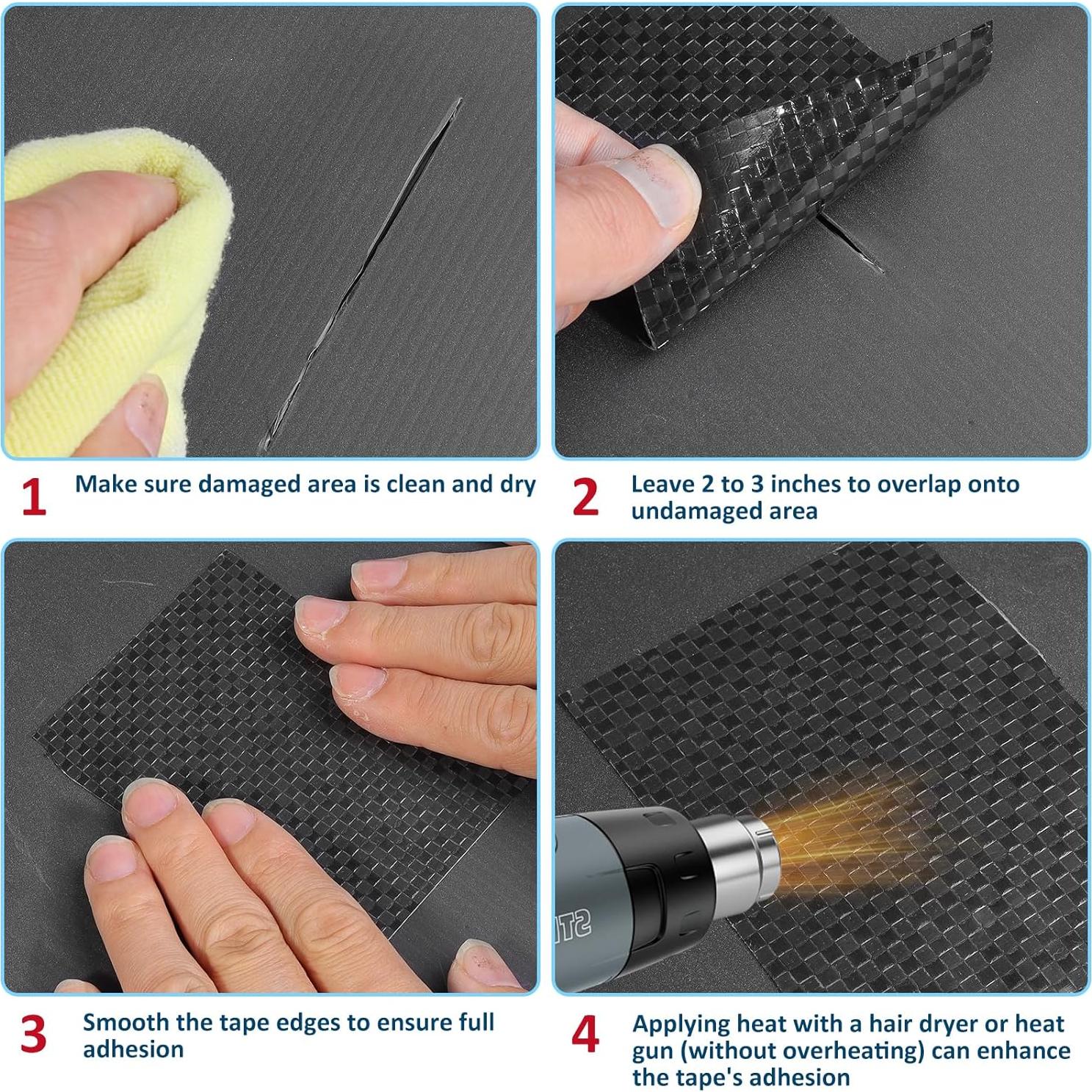 Cinta de Reparación Impermeable Touranize 20cm x 15m