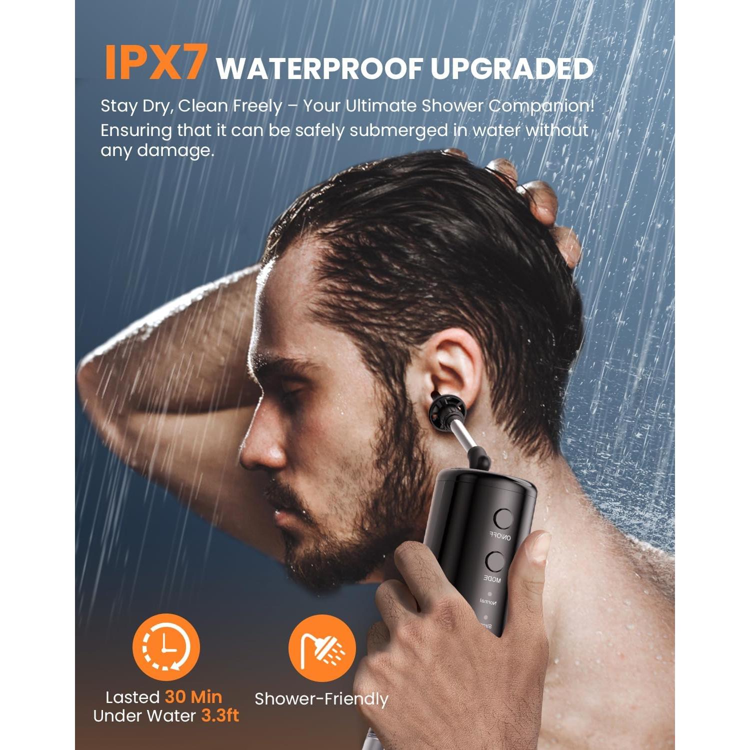 Kit de Limpieza de Oídos Eléctrico BANKKY con 7 Piezas y 3 Modos