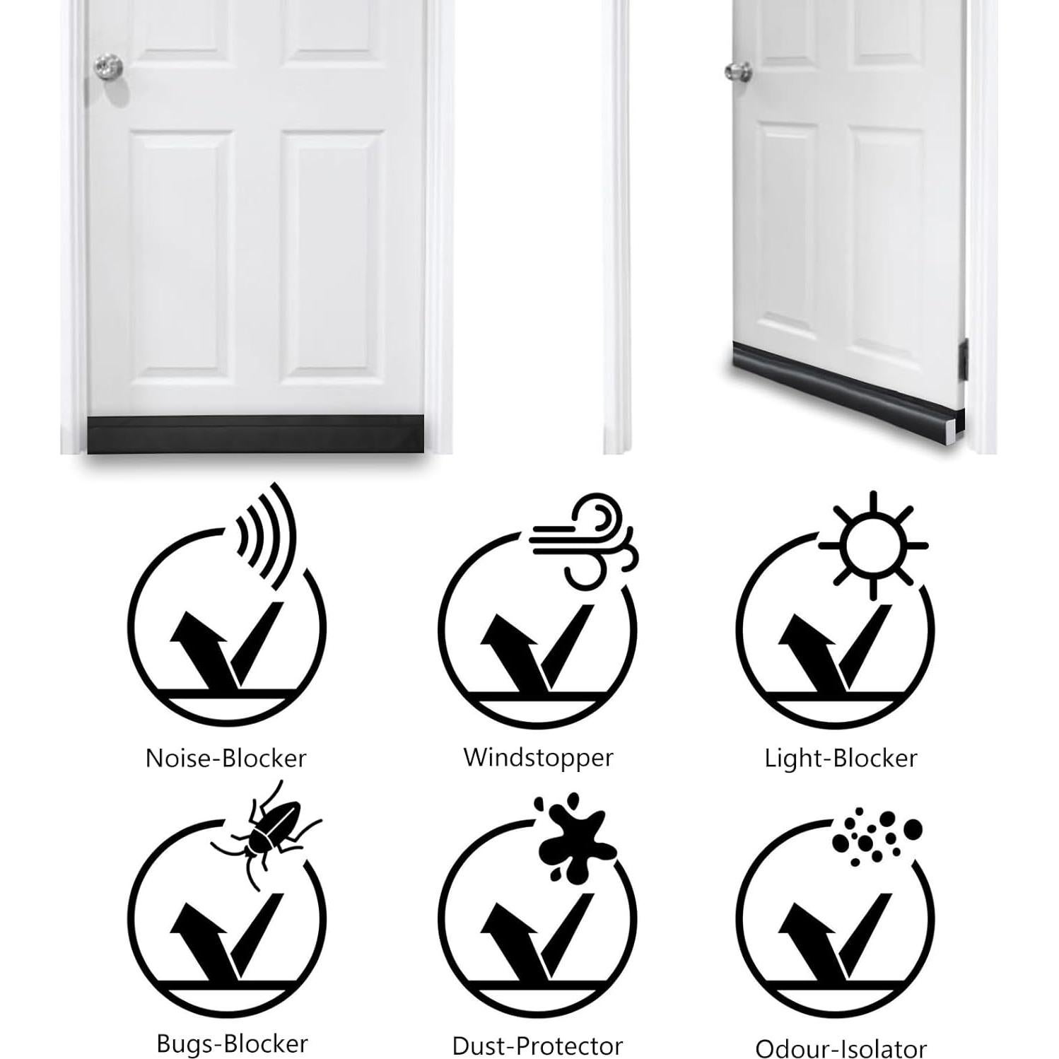 Tapón para Corrientes de Aire BKSAI 99 cm Cortable 5 cm