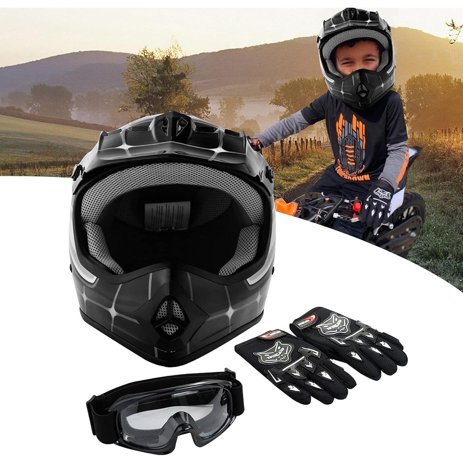 Casco Integral TCT-MOTORPARTS para Niños Motocross XL