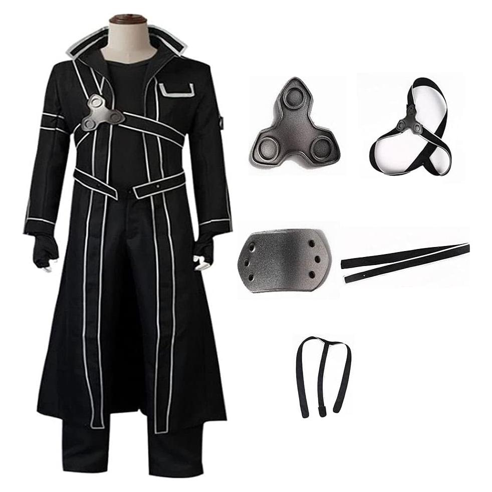 Disfraz Kirito Sword Art Online Negro Unisex Adulto