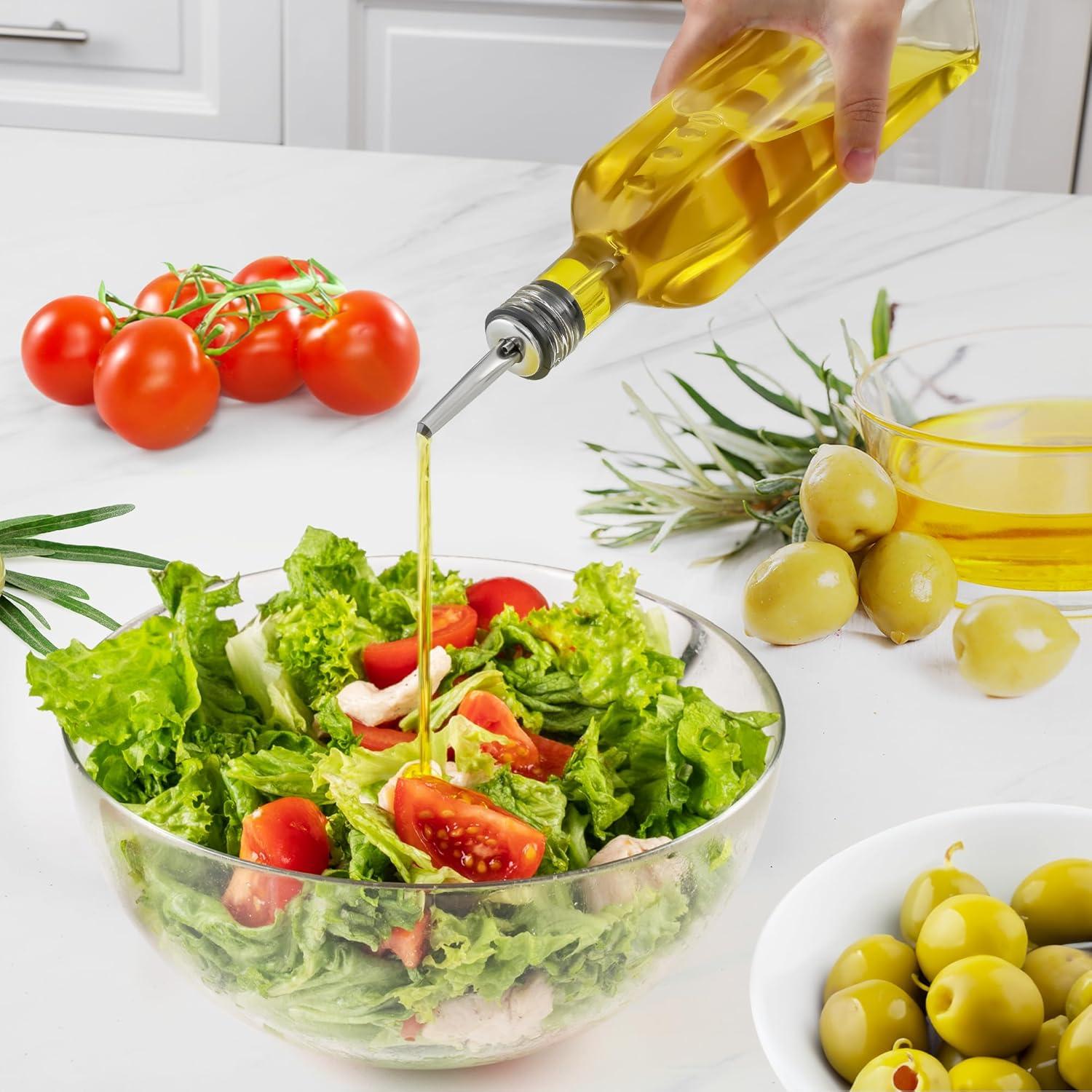 Dispensador de Aceite de Oliva Zulay 0.5L Vidrio Transparente