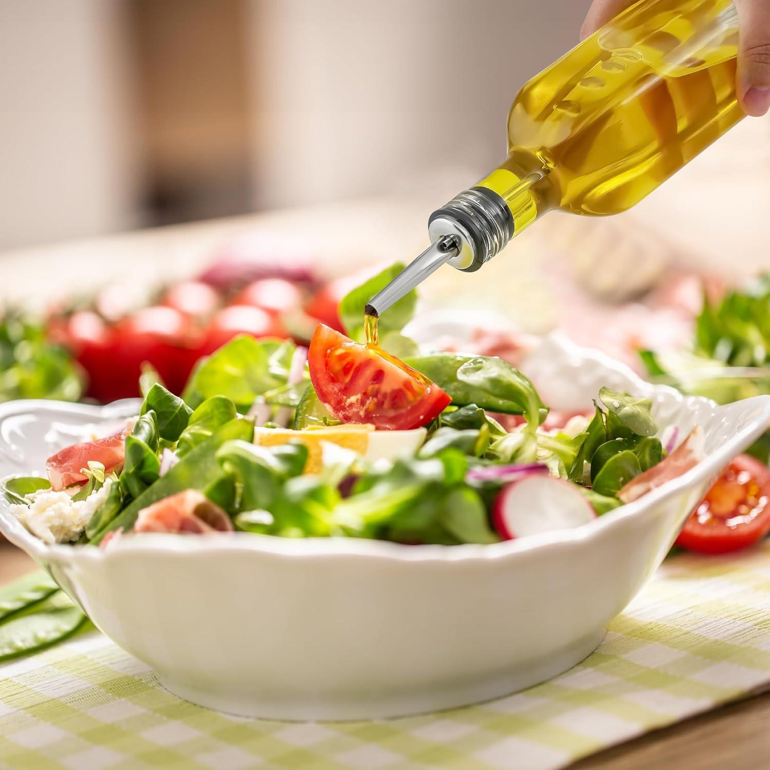 Dispensador de Aceite de Oliva Zulay 0.5L Vidrio Transparente