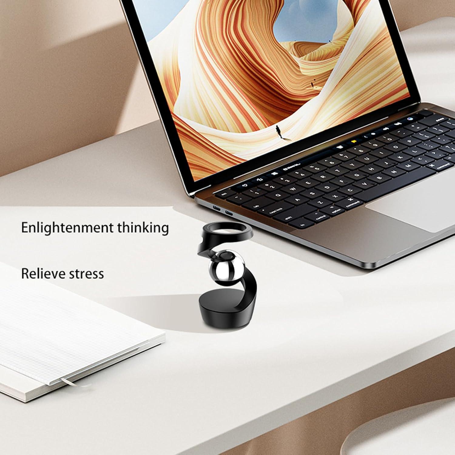 Juguete Antiestrés Cinético Zebo Bola Gris-Oro Rosa