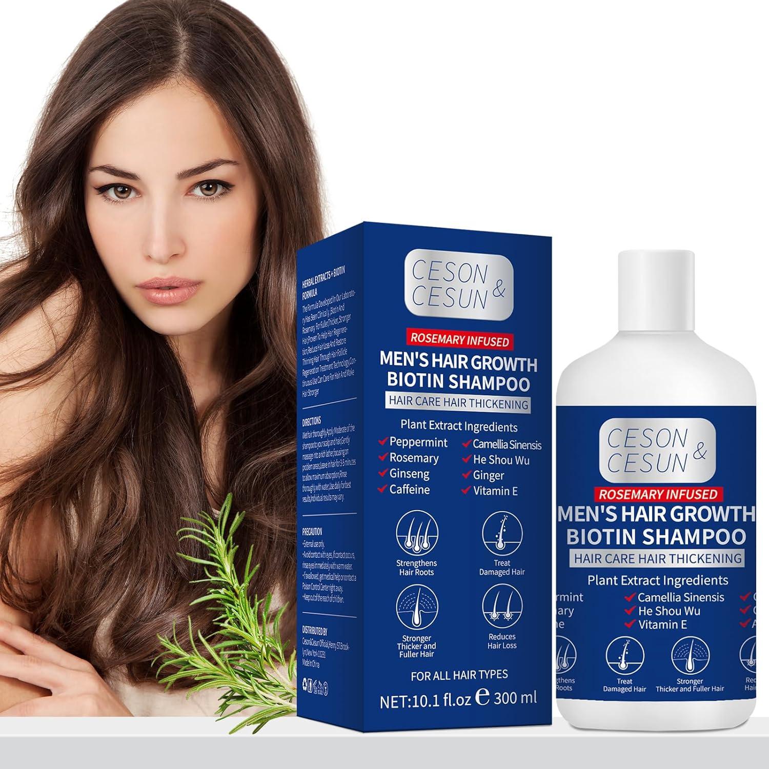 Champú Engrosante Ceson&Cesun 300ml con Romero y Biotina