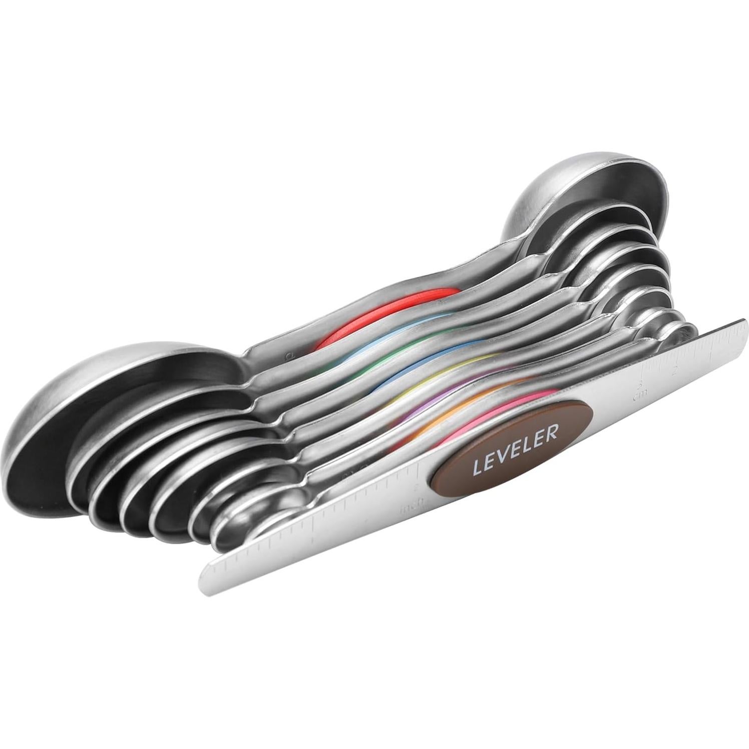 Juego de Cucharas Medidoras Magnéticas CHAMTILE Acero Inoxidable