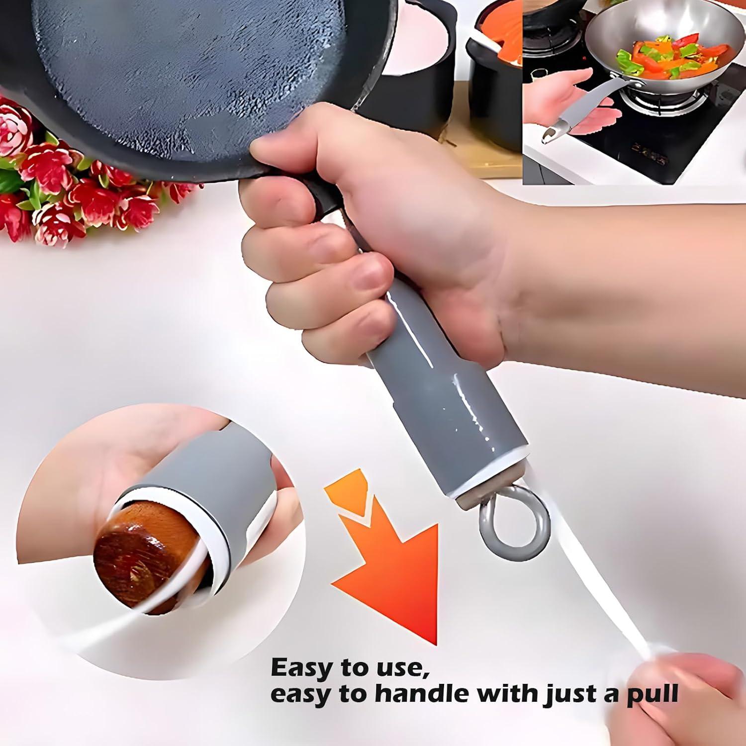 Cubierta de Mango de Olla de Silicona GoHere Ajustable 16.5cm