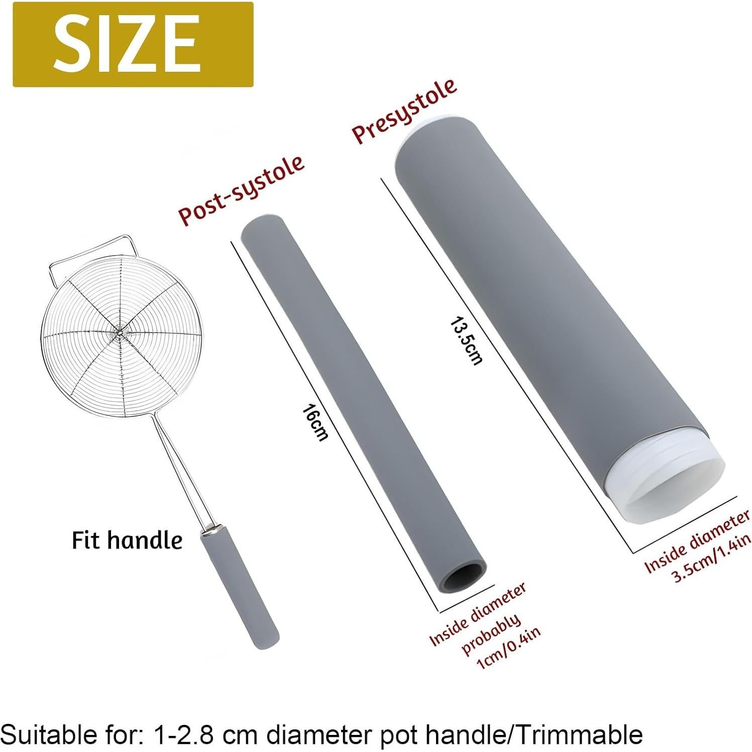 Cubierta de Mango de Olla de Silicona GoHere Ajustable 16.5cm