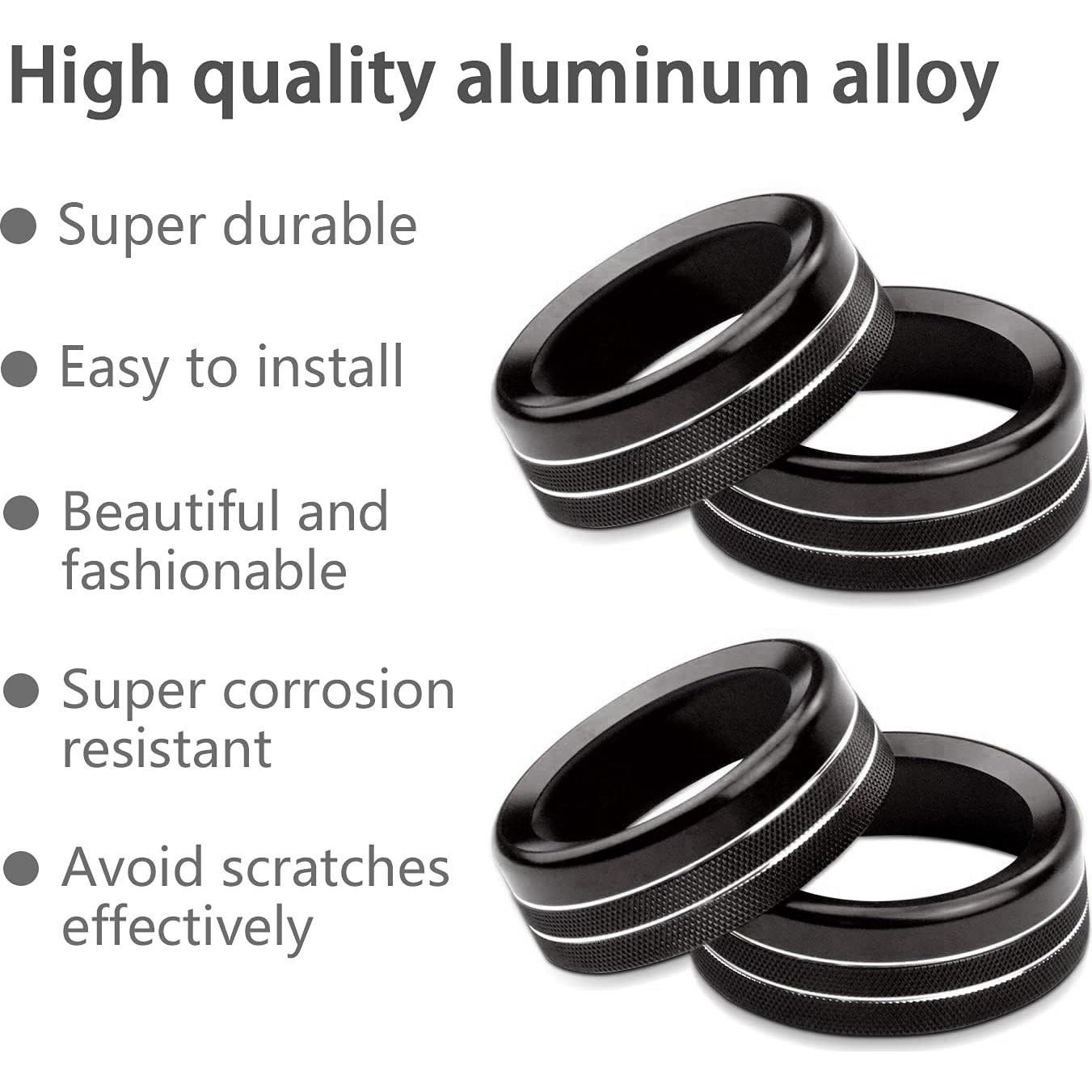 Cubiertas de Consola Central Toyota Tacoma 2016-2023 - Negro