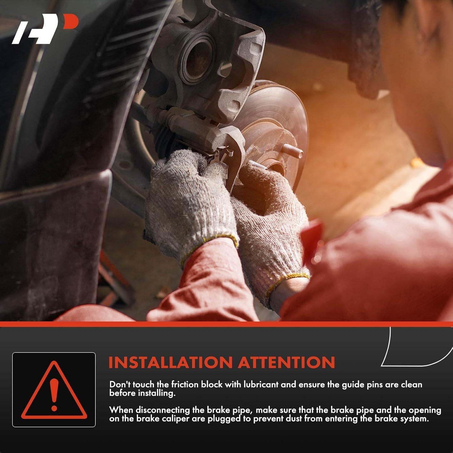 Caliper de Freno de Disco A-Premium Lado Conductor Frontal