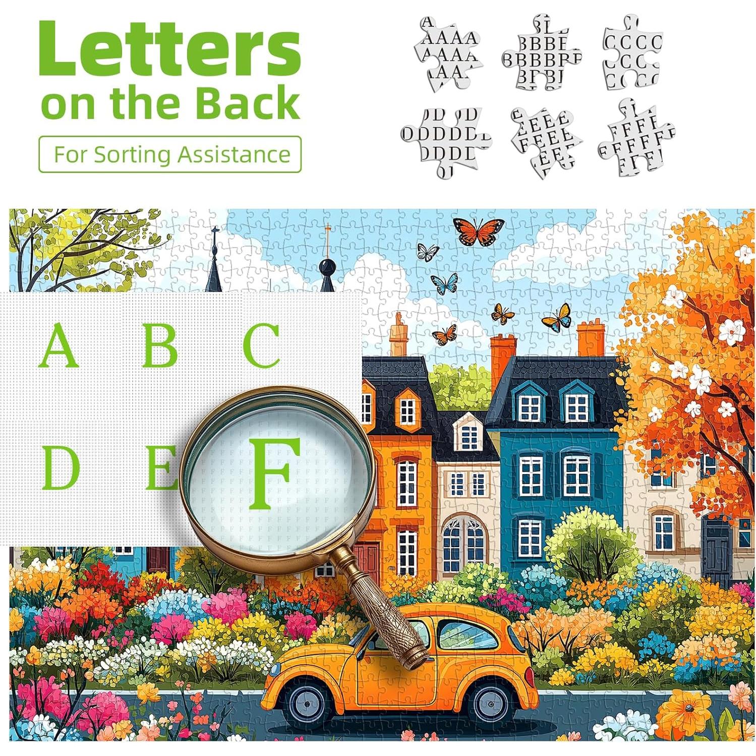 Rompecabezas Calle Colorida 500 Piezas MINIWAN 53x38 cm