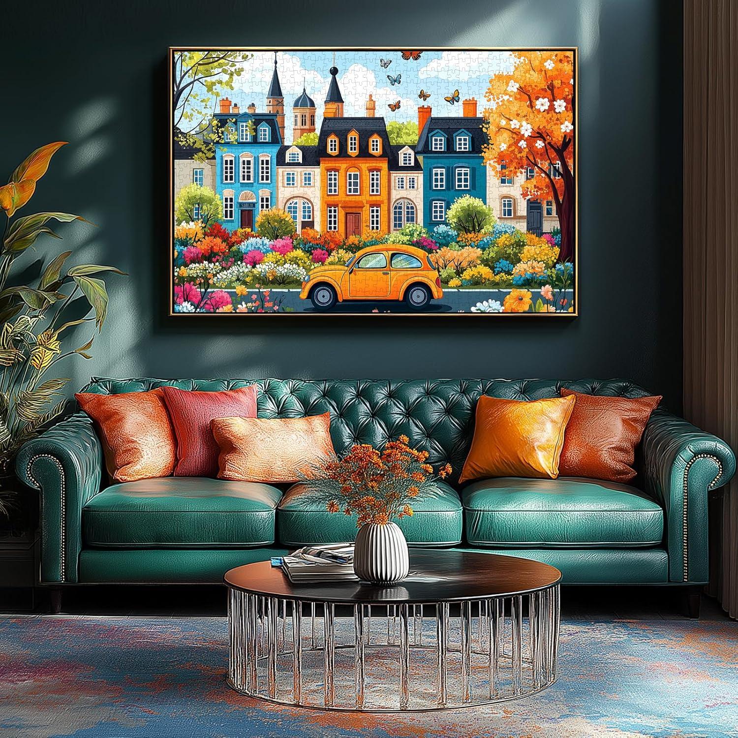 Rompecabezas Calle Colorida 500 Piezas MINIWAN 53x38 cm