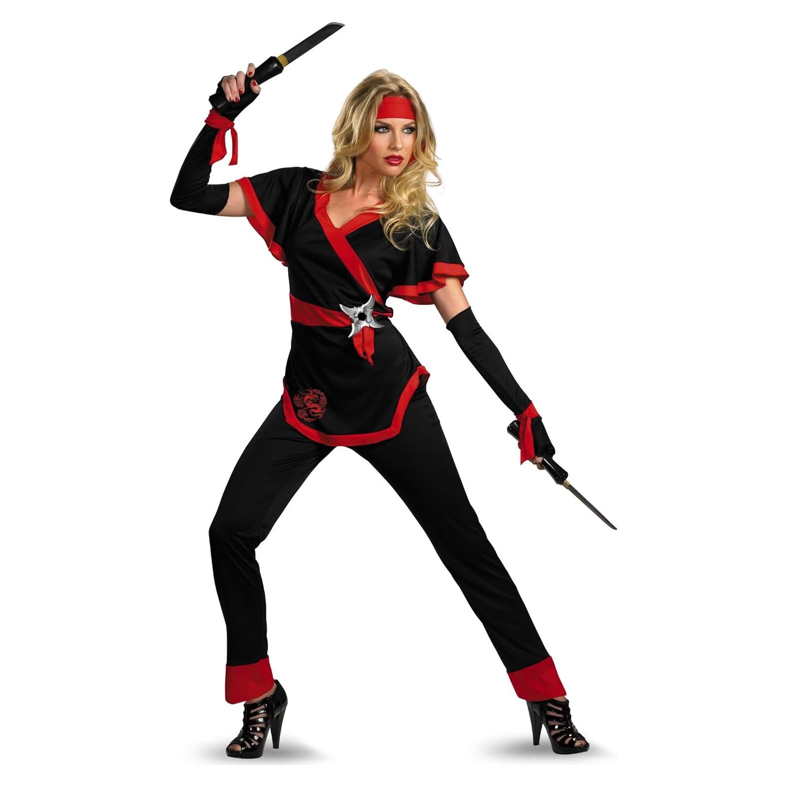 Disfraz de Mujer Ninja Dragón Disguise Costumes - Pequeño
