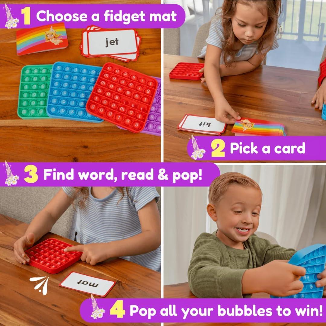 Juego Fidget El Juego Fidget Word Pop - Aprender a Leer
