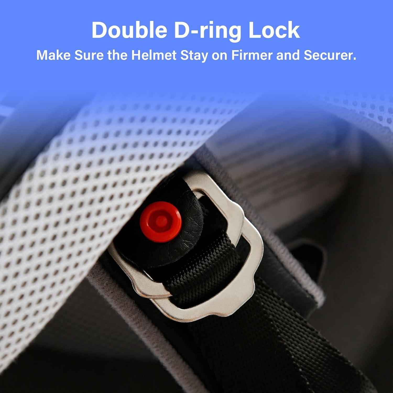 Casco de Motocross TCT-MOTORPARTS Pequeño Llama Azul