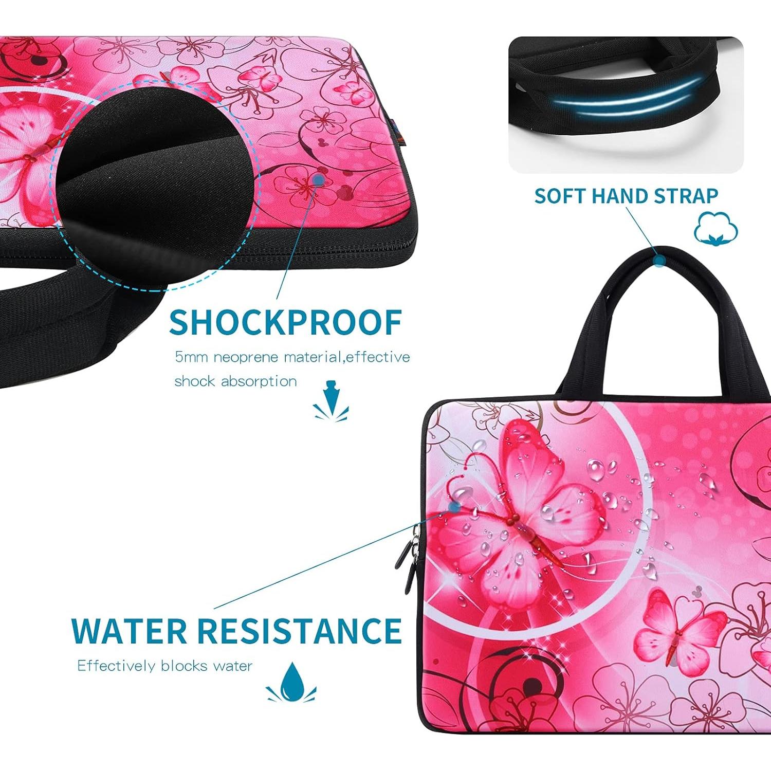 Bolsa para Laptop iColor 15.6" Neopreno Rosa ICB-10