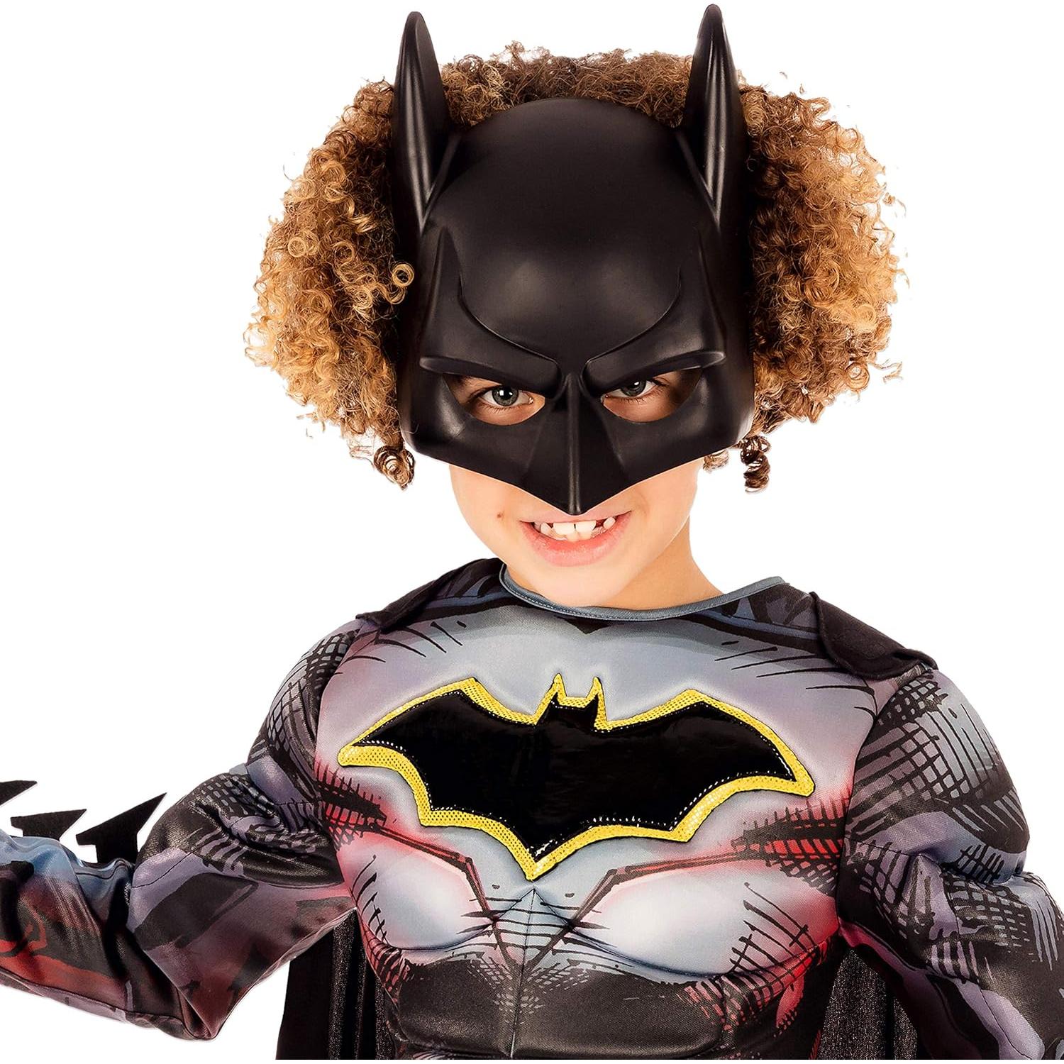 Disfraz de Batman para Niños DC Comics con Máscara y Capa