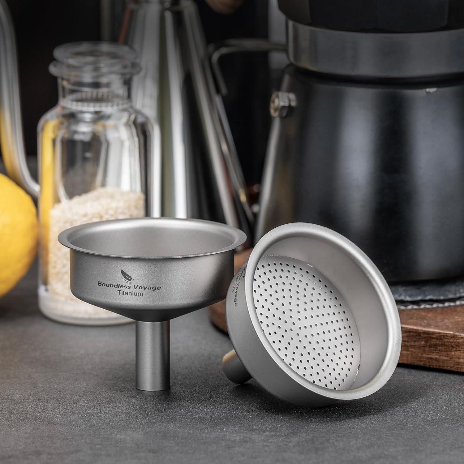 Juego de Embudos de Titanio Boundless Voyage - 3 Piezas