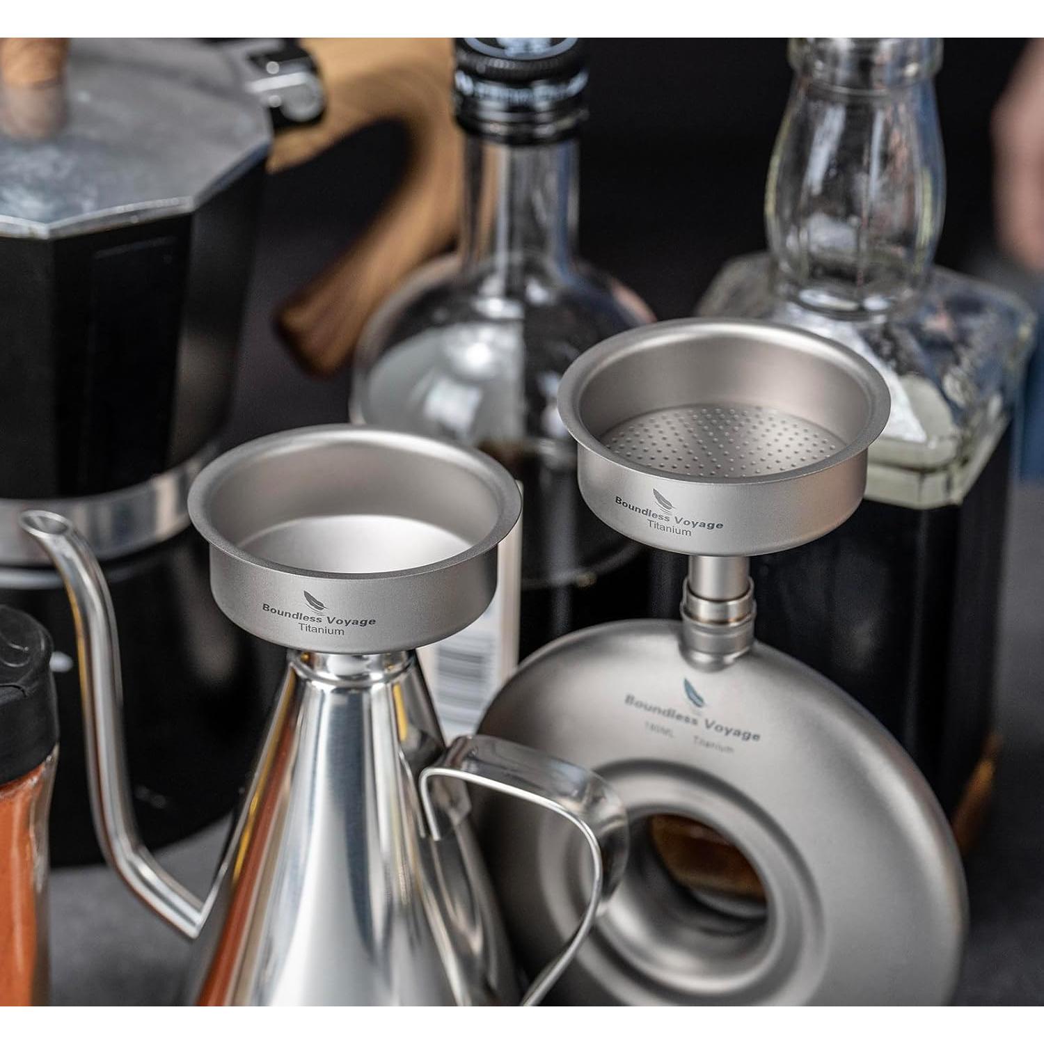 Juego de Embudos de Titanio Boundless Voyage - 3 Piezas