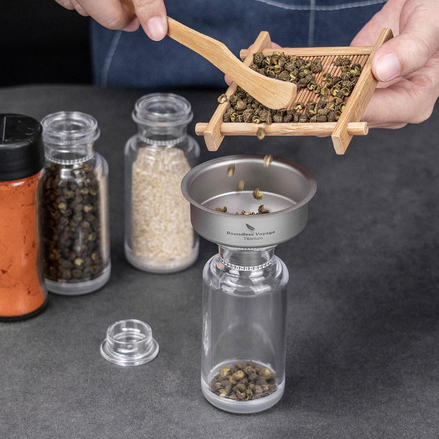 Juego de Embudos de Titanio Boundless Voyage - 3 Piezas