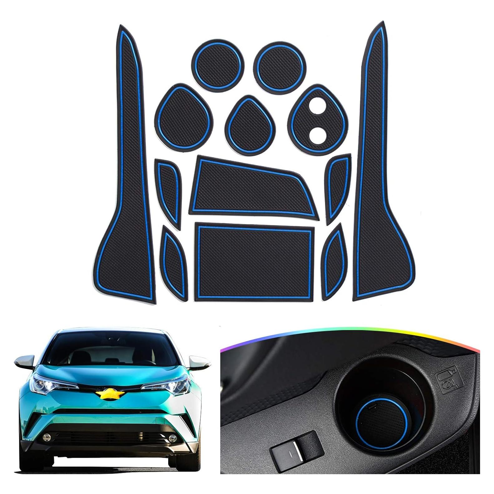 Alfombrilla de ranura para puerta SKTU 2018-2022 C-HR Azul