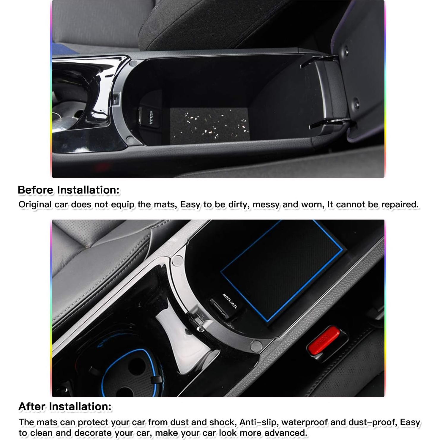 Alfombrilla de ranura para puerta SKTU 2018-2022 C-HR Azul