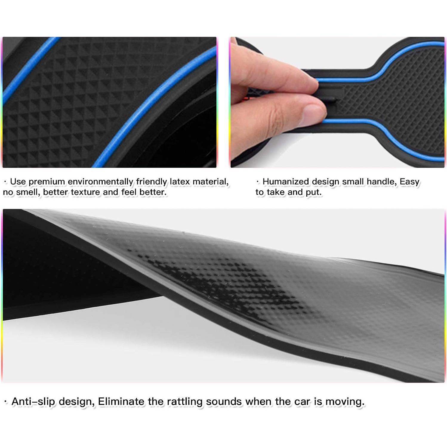 Alfombrilla de ranura para puerta SKTU 2018-2022 C-HR Azul