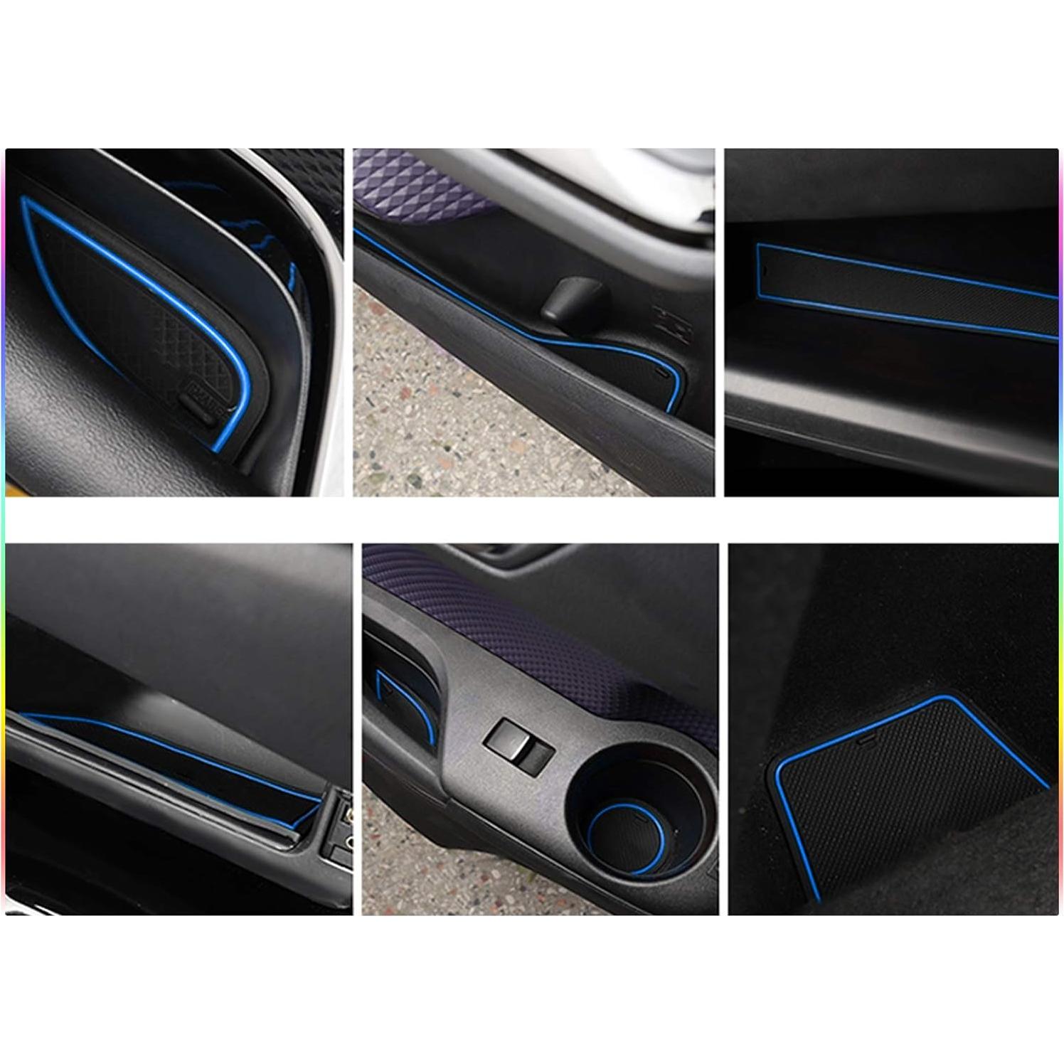 Alfombrilla de ranura para puerta SKTU 2018-2022 C-HR Azul