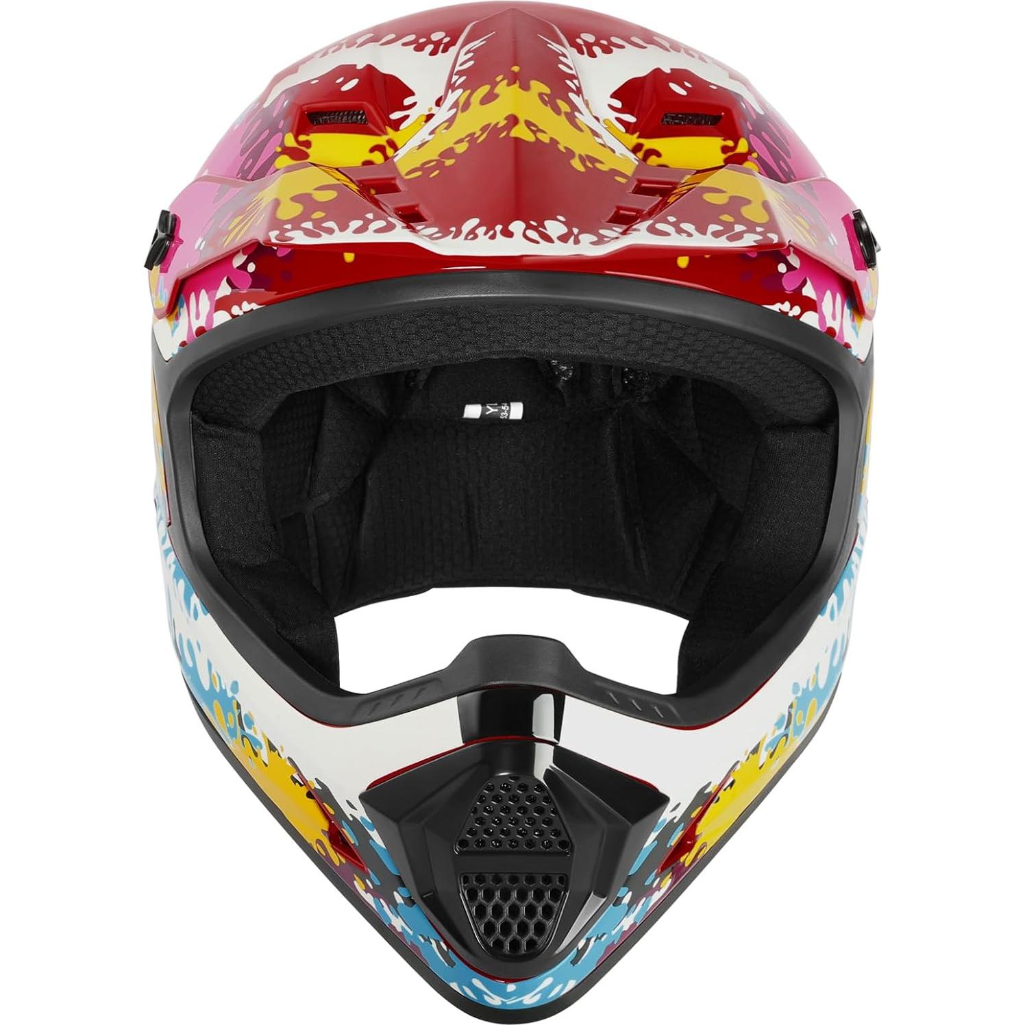 Casco Infantil TCT-MOTORPARTS Mediano Graffiti para Motocross