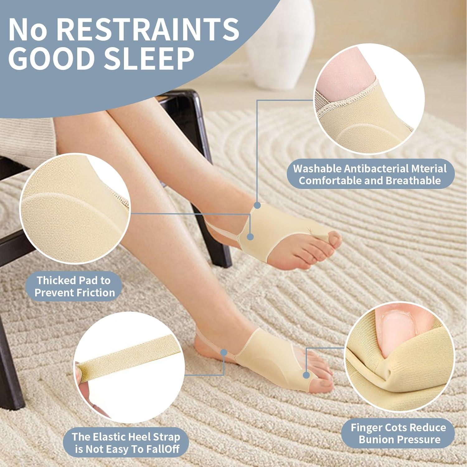 Corrector de Juanetes DFQ 2 Pcs para Alivio y Soporte M