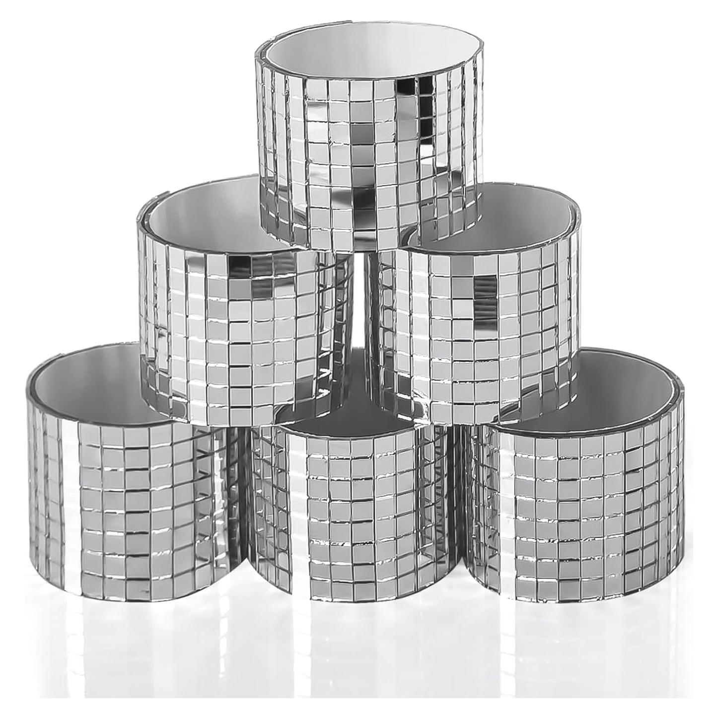 Azulejos de Espejo Autoadhesivos Art3dwallpanels 2364 Piezas Plata