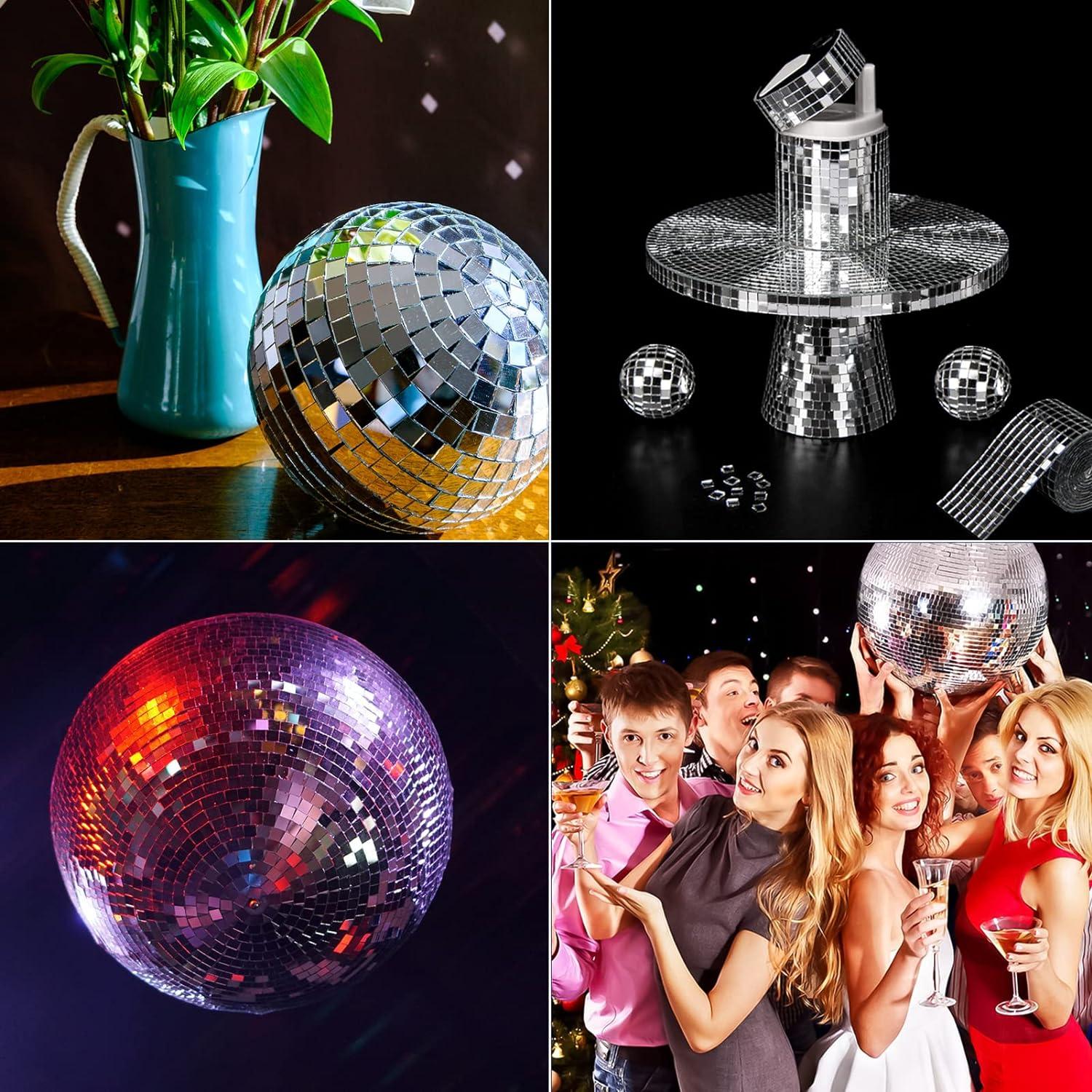 Azulejos de Espejo Autoadhesivos Art3dwallpanels 2364 Piezas Plata