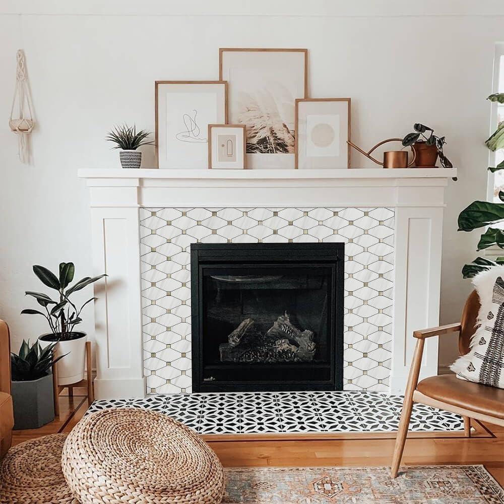 Azulejos Autoadhesivos STICKGOO 10 Hojas 32.3x30.5cm PVC